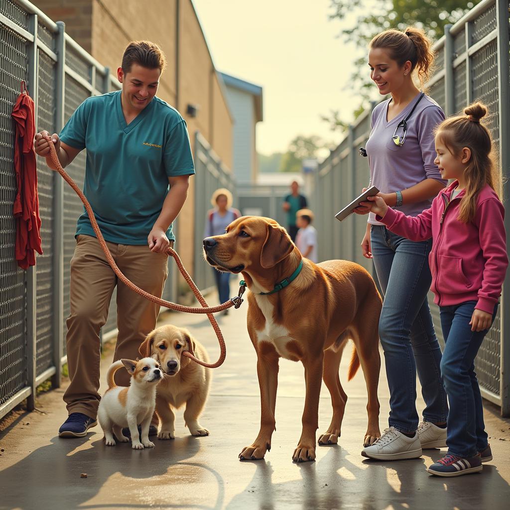 Volunteering at Monongalia County Humane Society