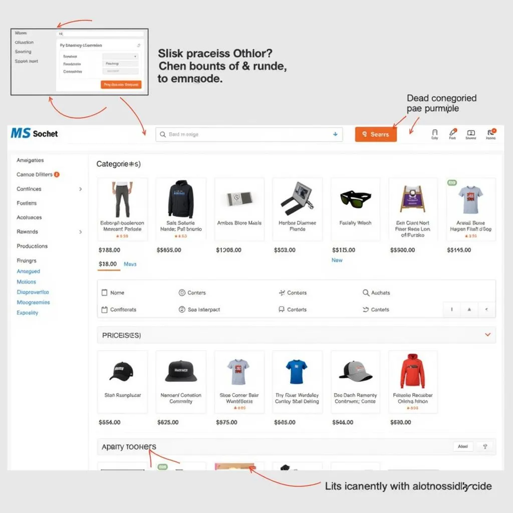 MS Society Store website