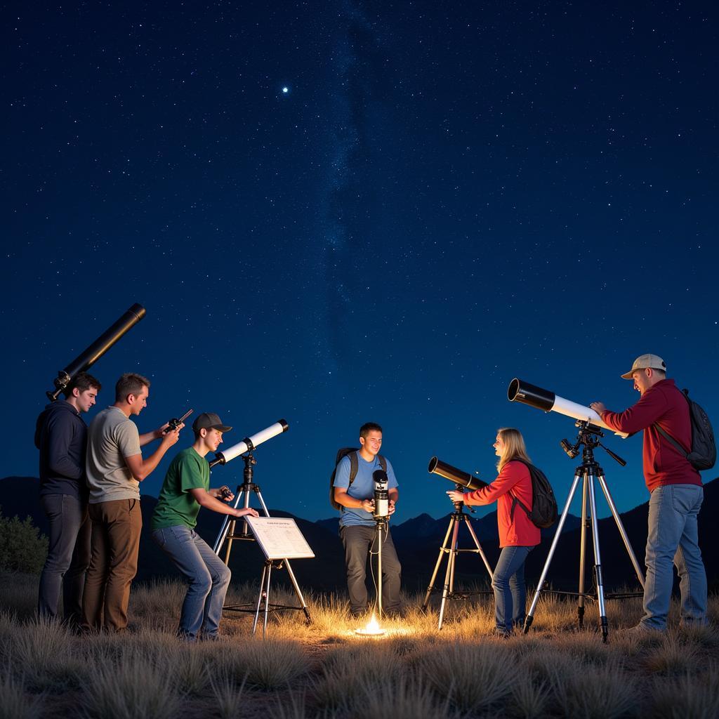 MSAS Members Exploring the Cosmos