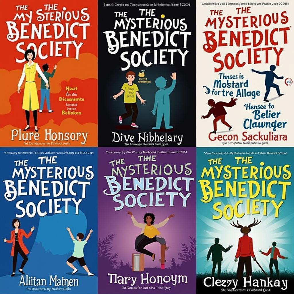 The Mysterious Benedict Society book covers