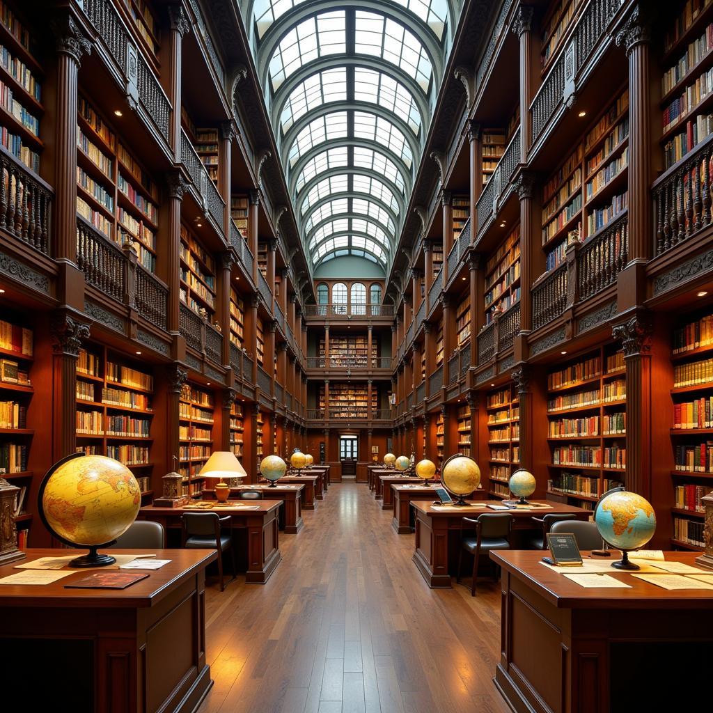 National Geographic Society Library Interior