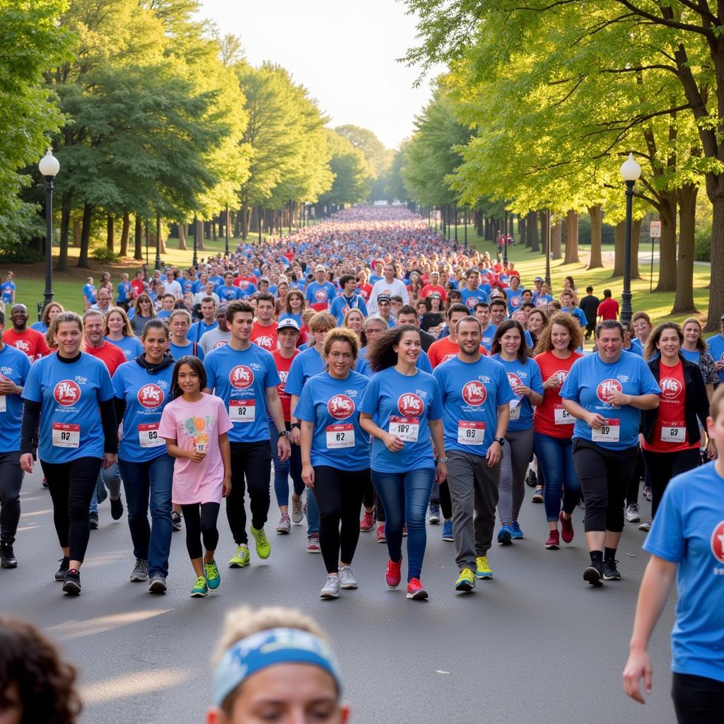 National MS Society Minneapolis Fundraising Walk