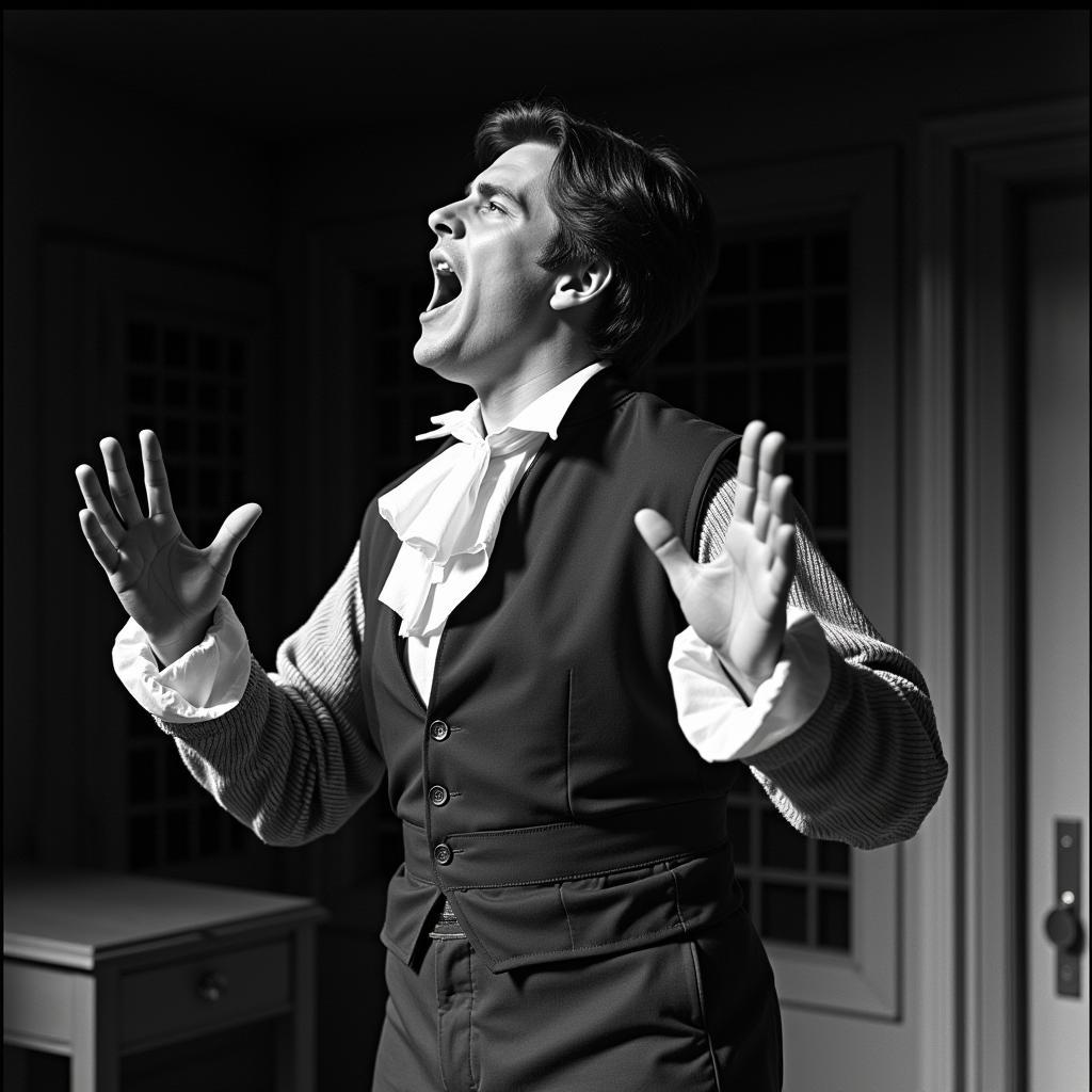 Neil Perry Performing Shakespeare in 1959