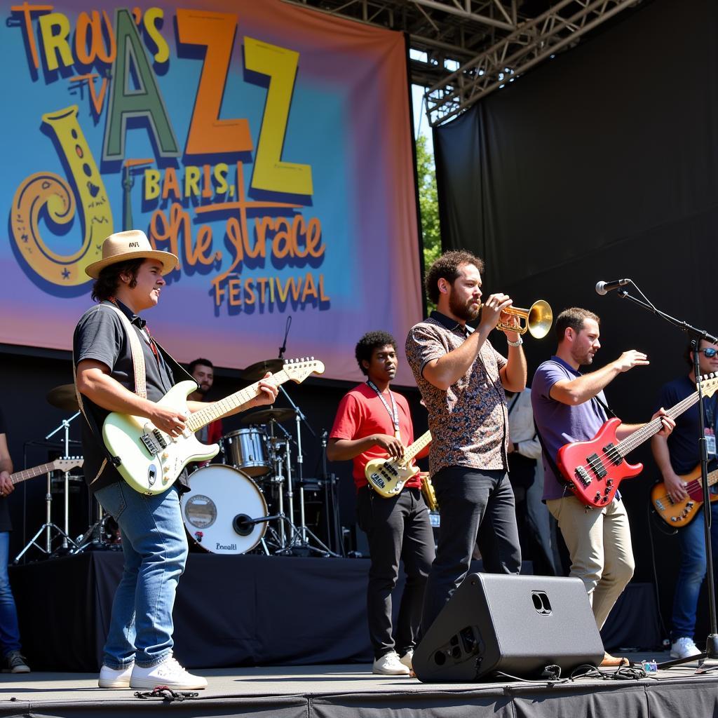 Musicians Performing at New Orleans Jazz Festival