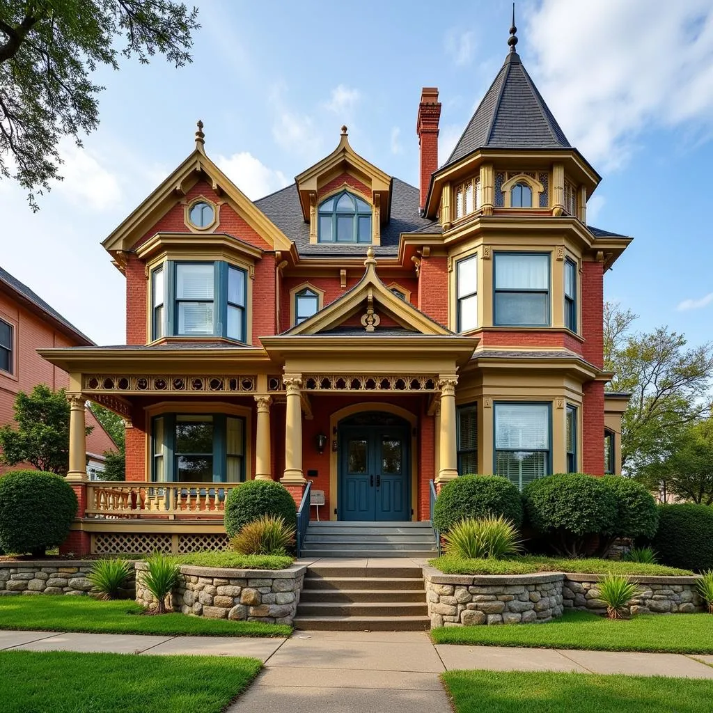 The Nichols-Rice-Cherry House at the Heritage Society