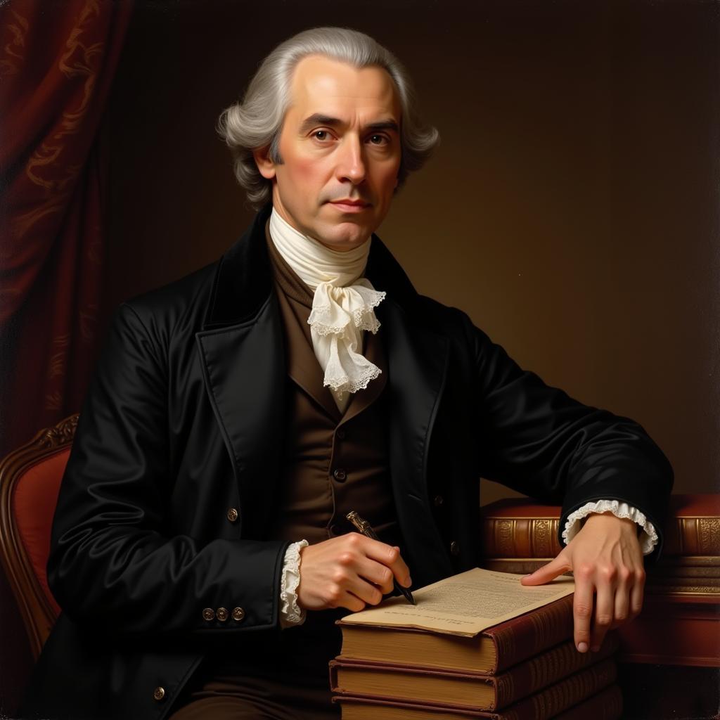 Portrait of Noah Webster