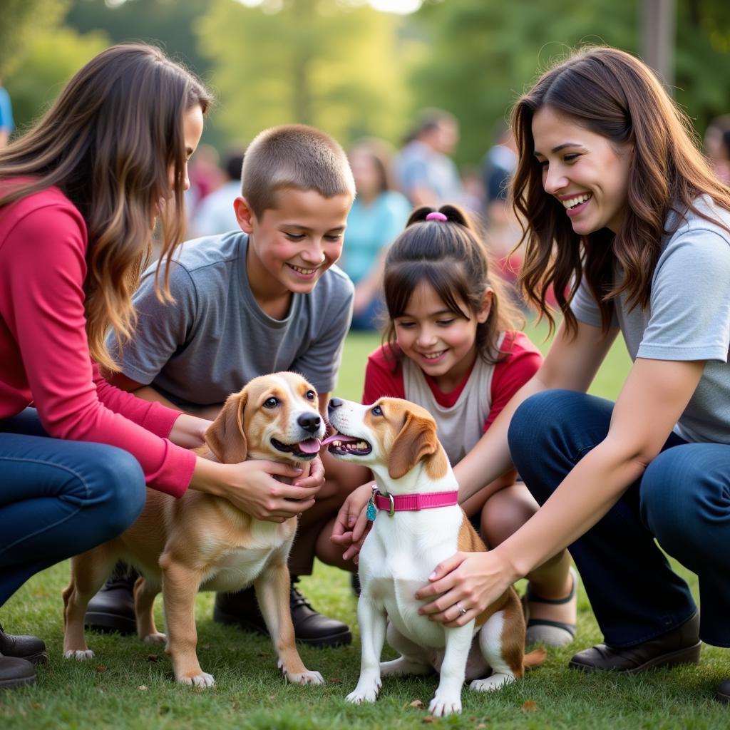 Adoption event at Noble County Indiana Humane Society