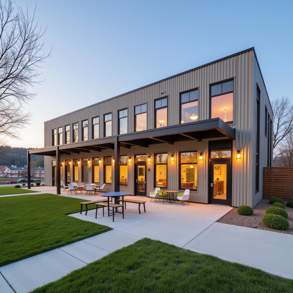 Spacious and welcoming adoption center at the Humane Society of Pittsburgh North Side