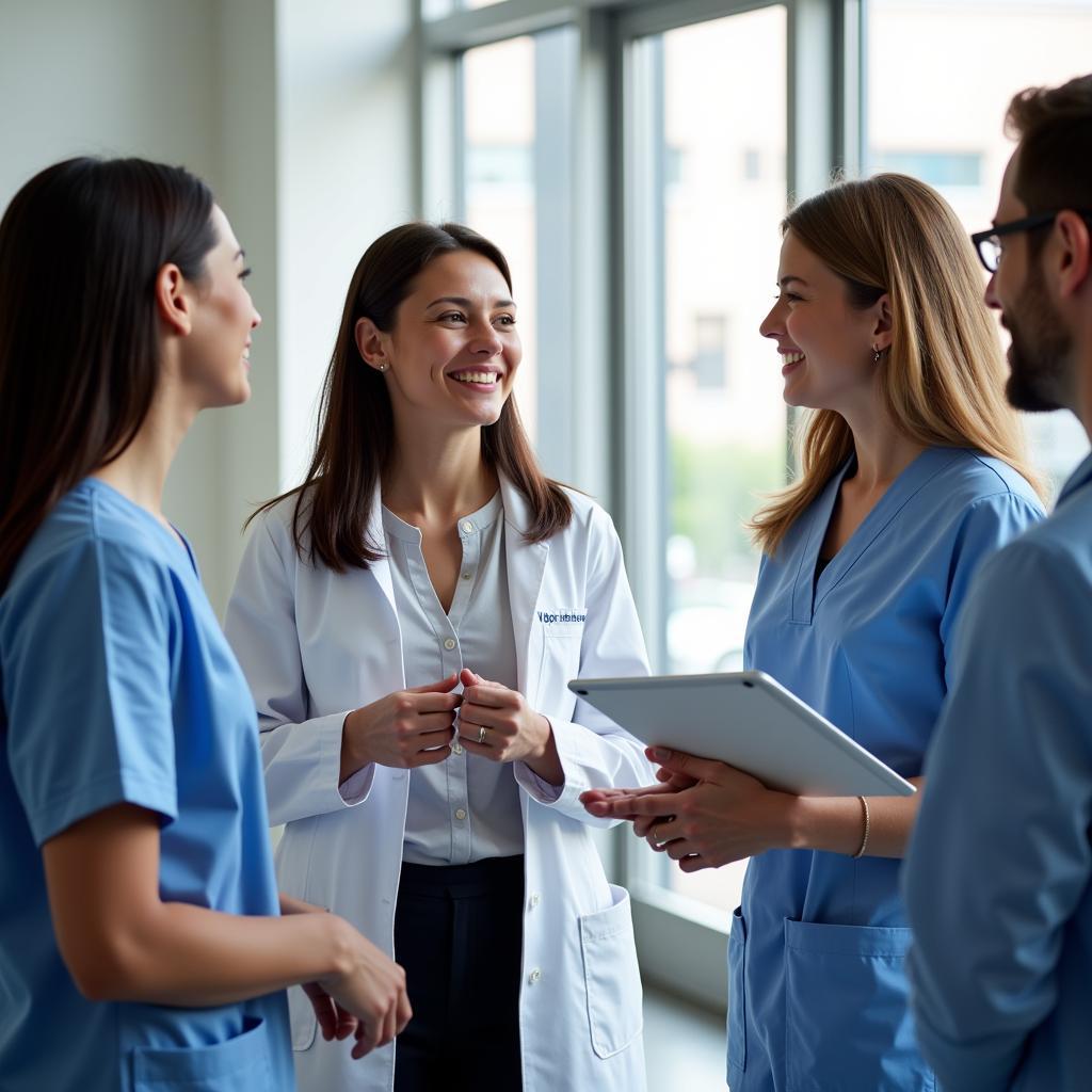 Northern Virginia dentists attending a professional meeting