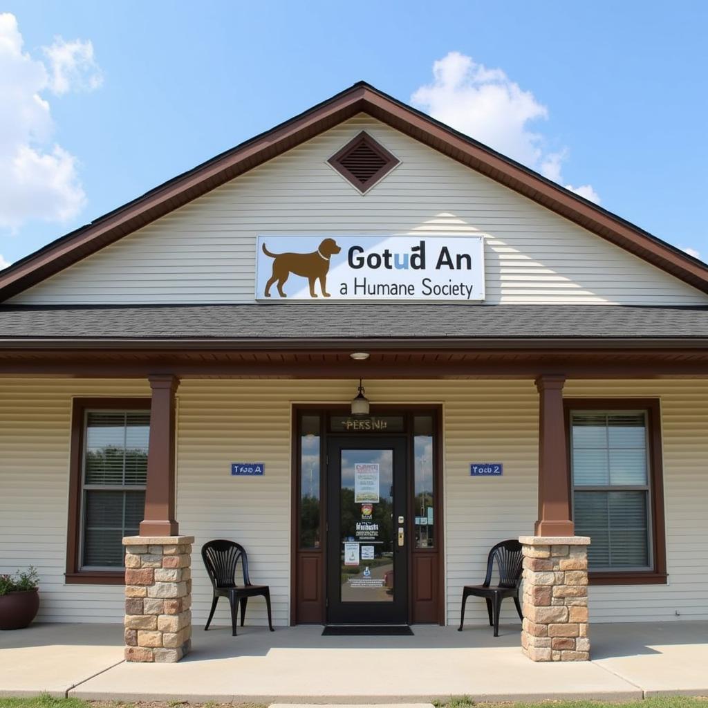 Oconto Area Humane Society building exterior