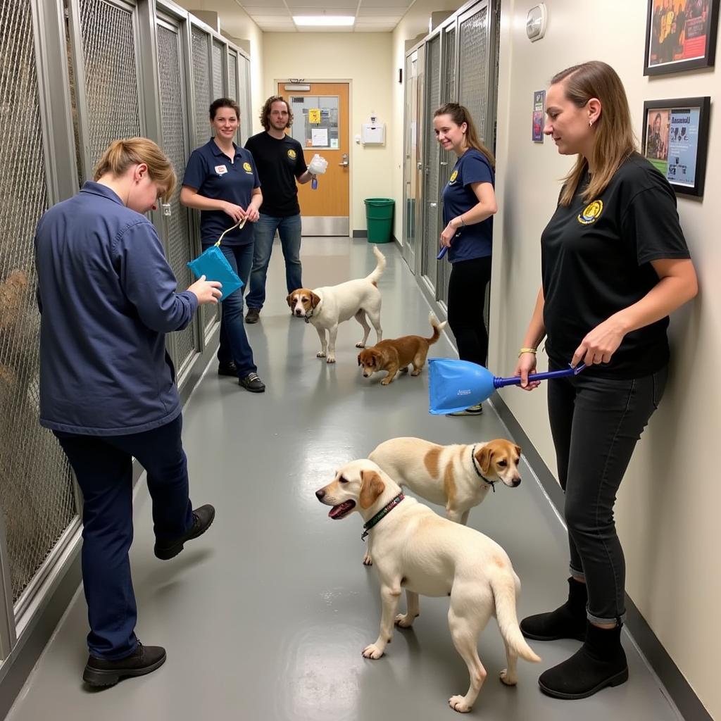 Volunteers at the Ogden Weber County Humane Society