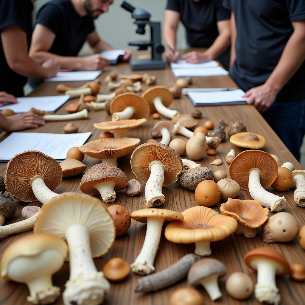 Oregon Mycological Society Mushroom Identification Workshop