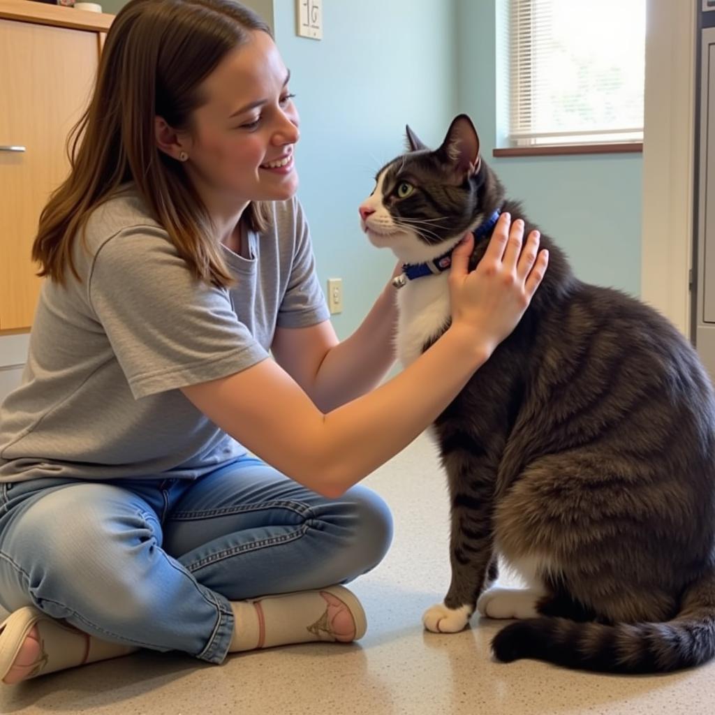 Cat adoption at Orlando Humane Society