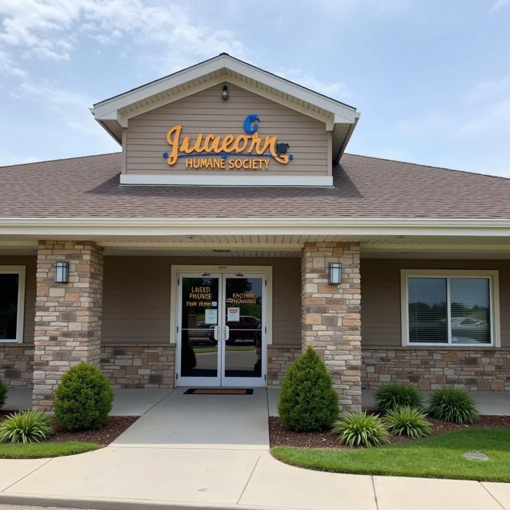 Owatonna Humane Society building exterior