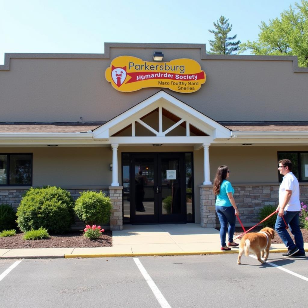 Parkersburg Human Society Building Exterior