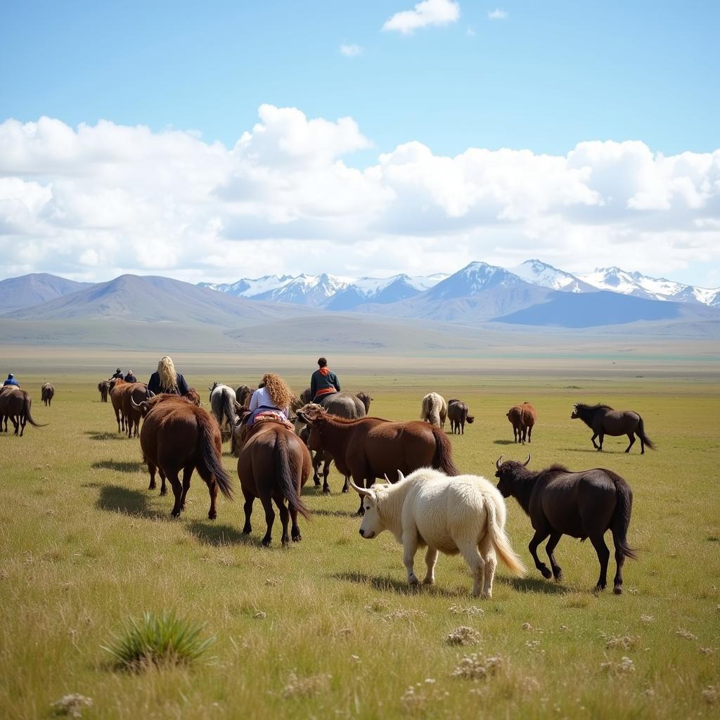 Pastoral Nomads in Mongolia