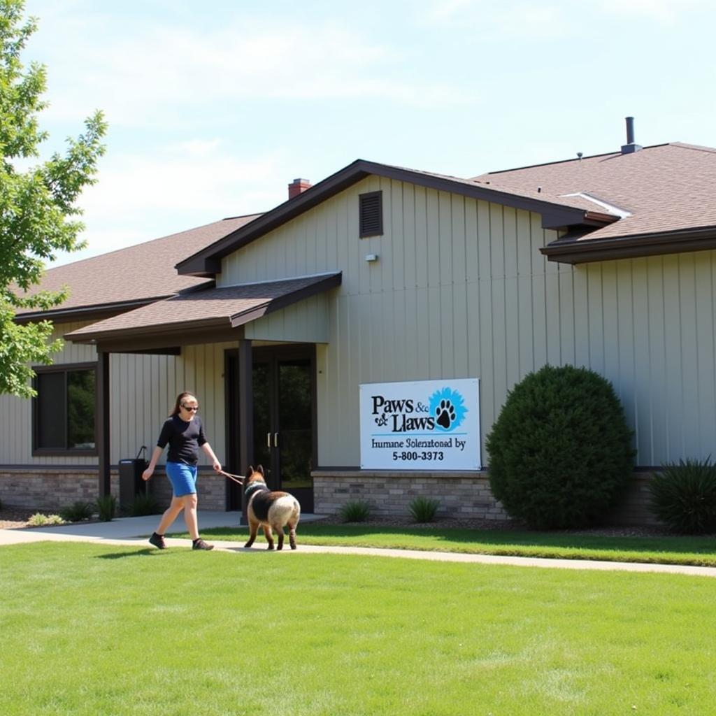 Paws and Claws Humane Society shelter in Rochester, MN