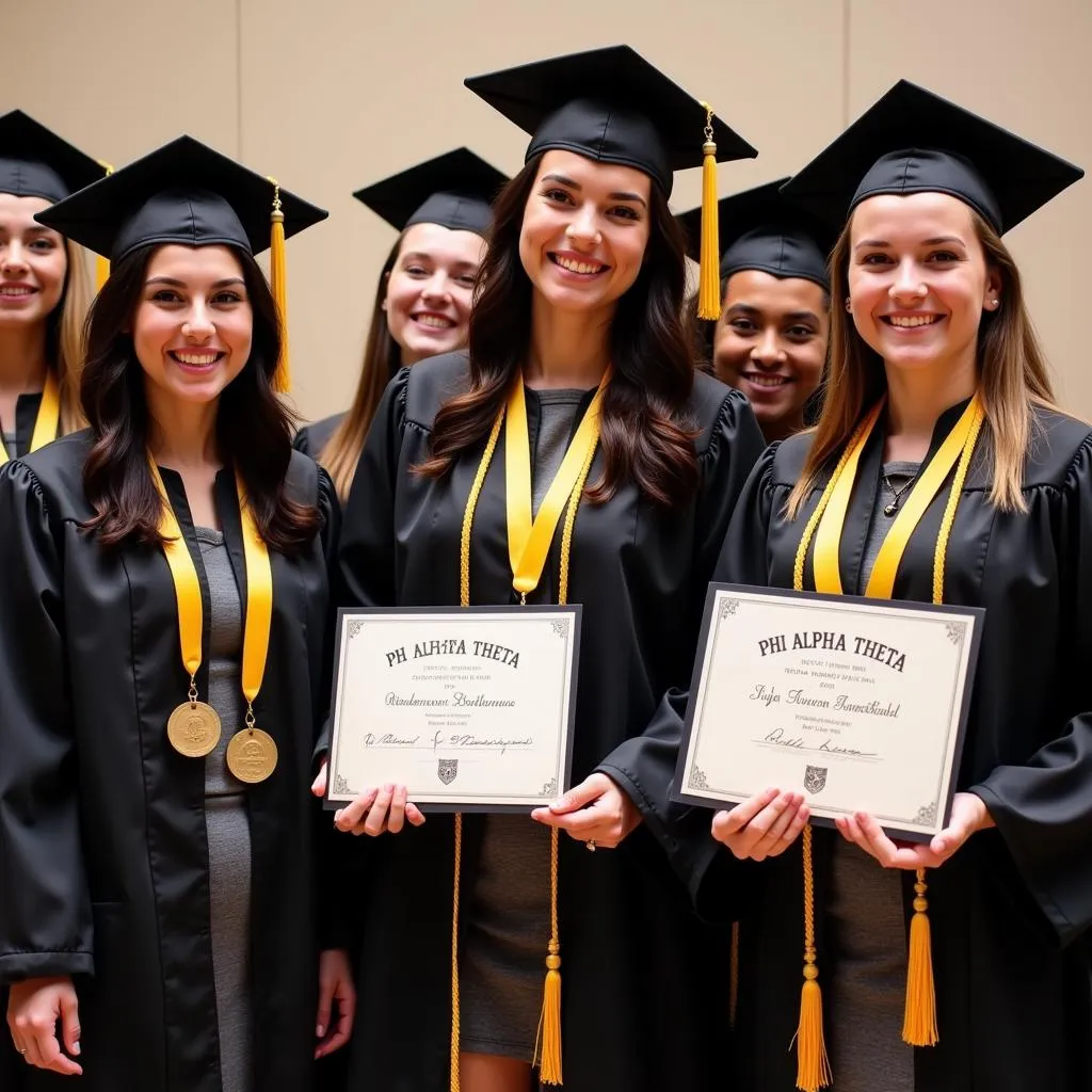 Phi Alpha Theta induction ceremony