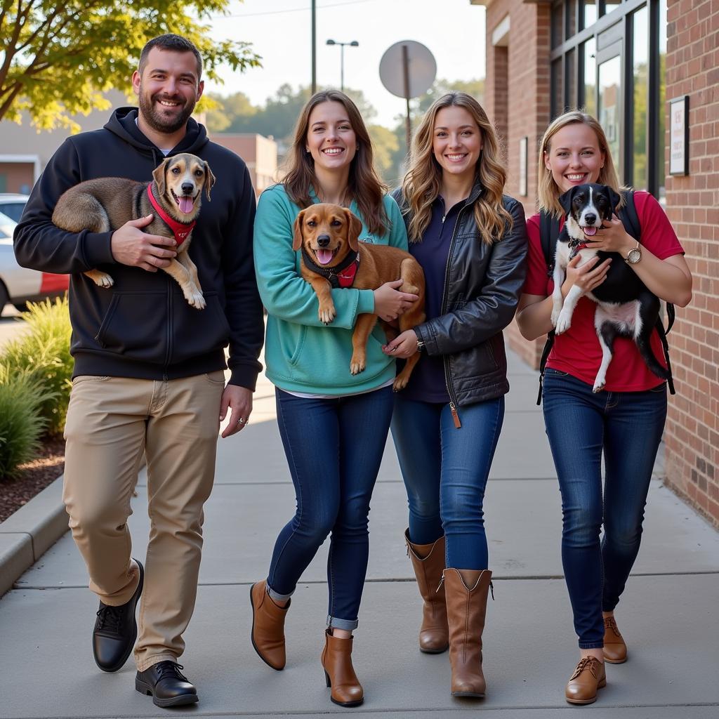 Successful Adoption Event at Pickens County Humane Society