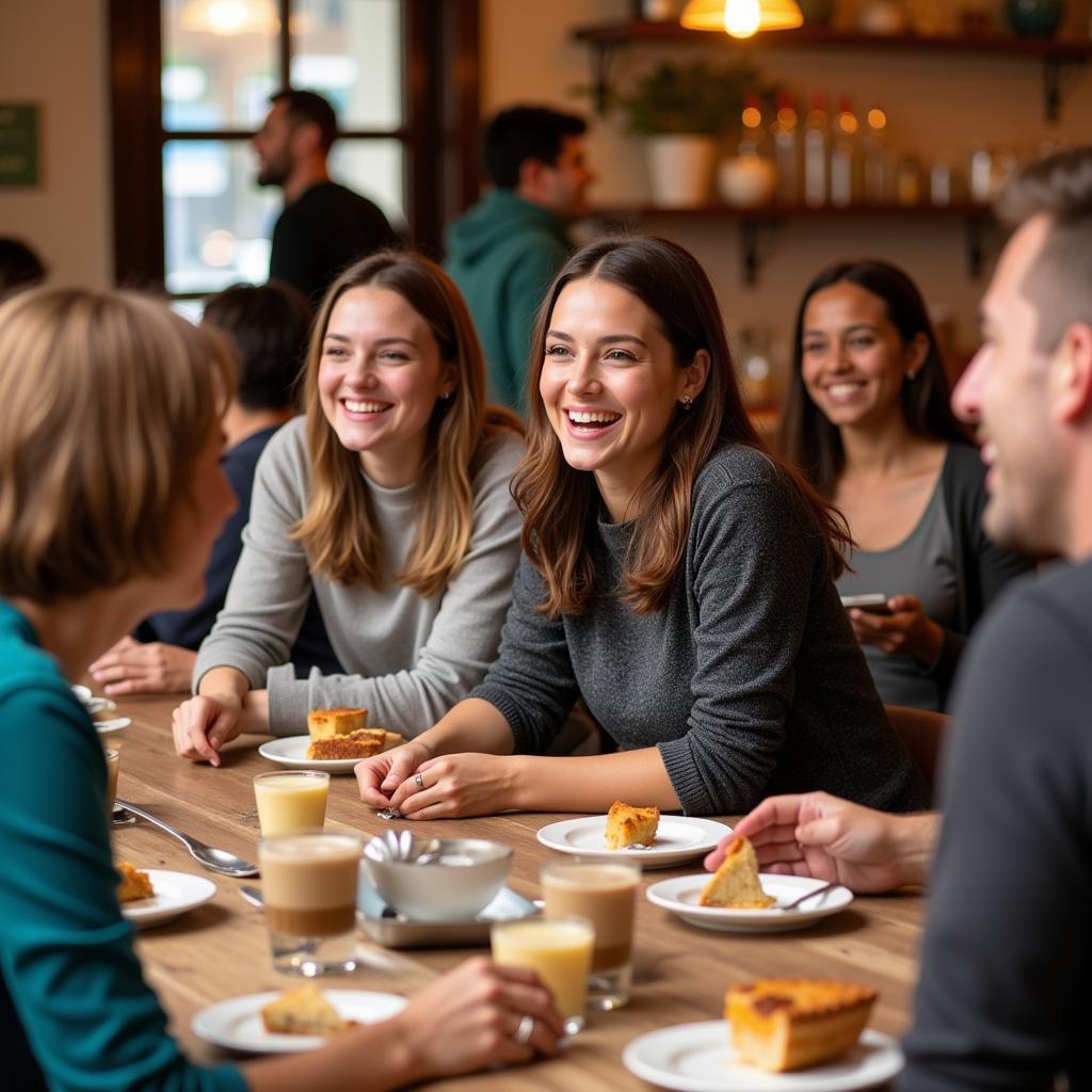 Community Gathering at Pie Society