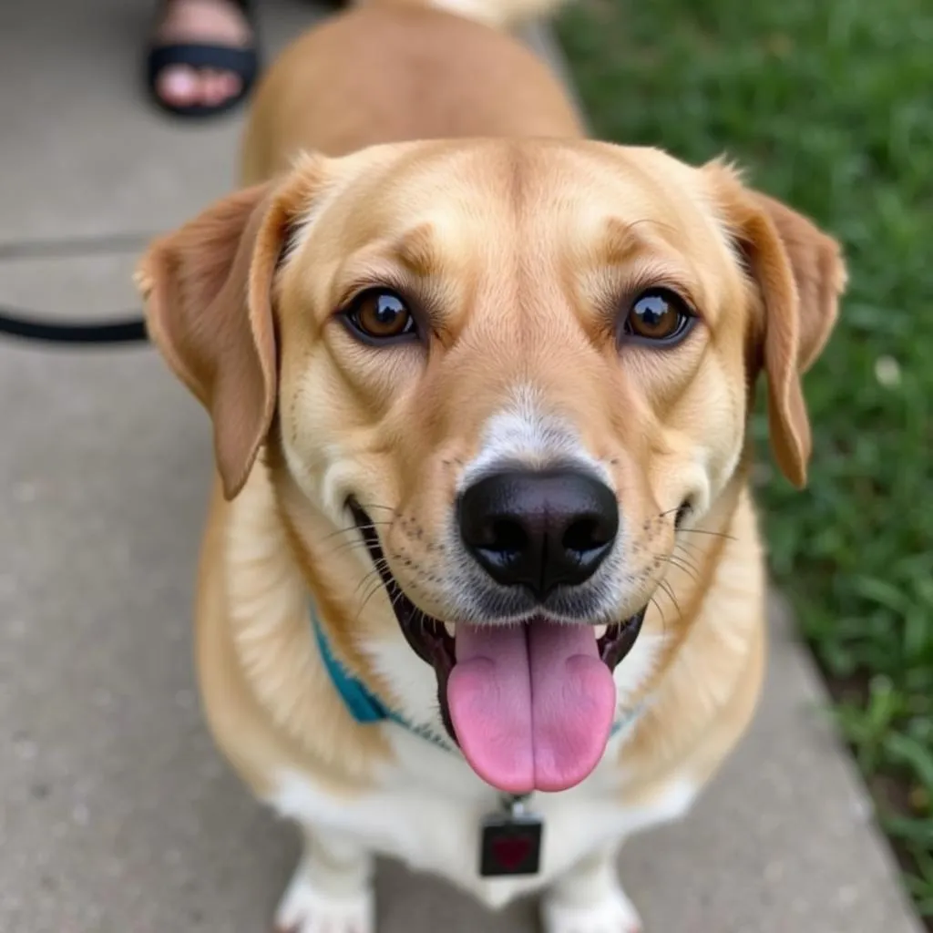 Dog awaiting adoption at Pike County Humane Society