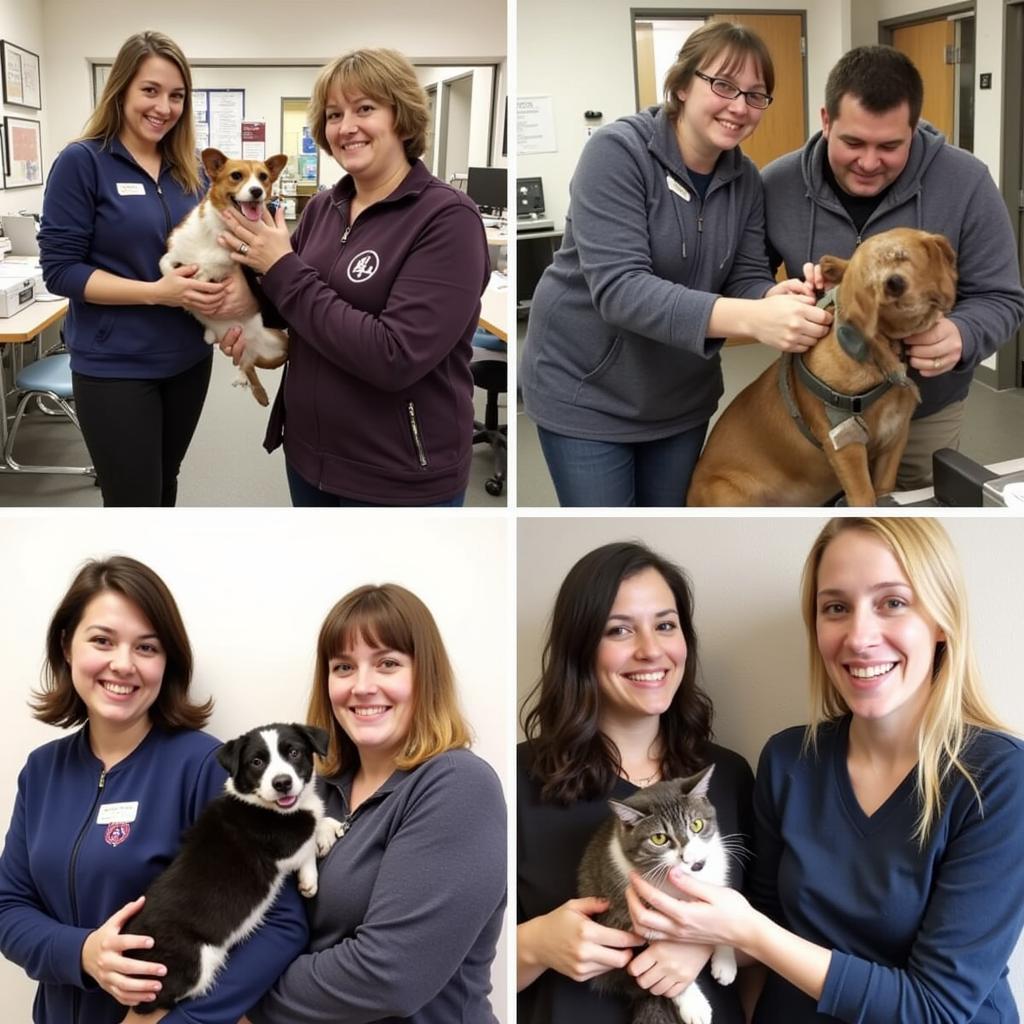 Port Angeles Humane Society Volunteers Caring for Animals