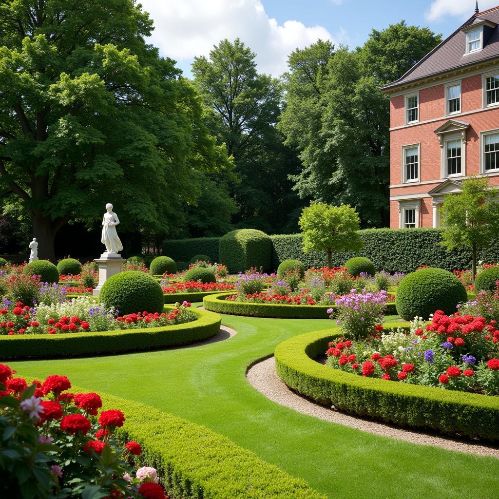 The Elms Gardens, Newport, RI: A Serene Oasis of Gilded Age Beauty