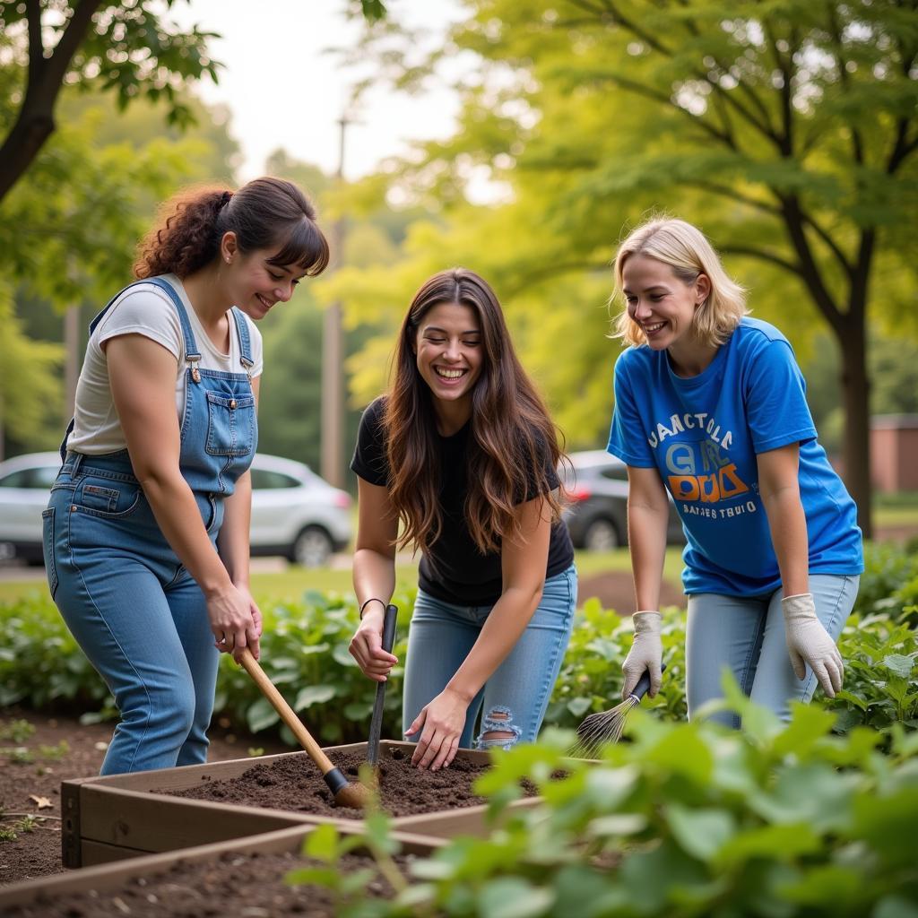 Volunteering in Community