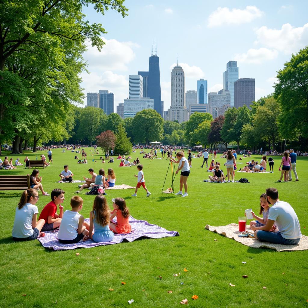 Public Park as a Community Gathering Space