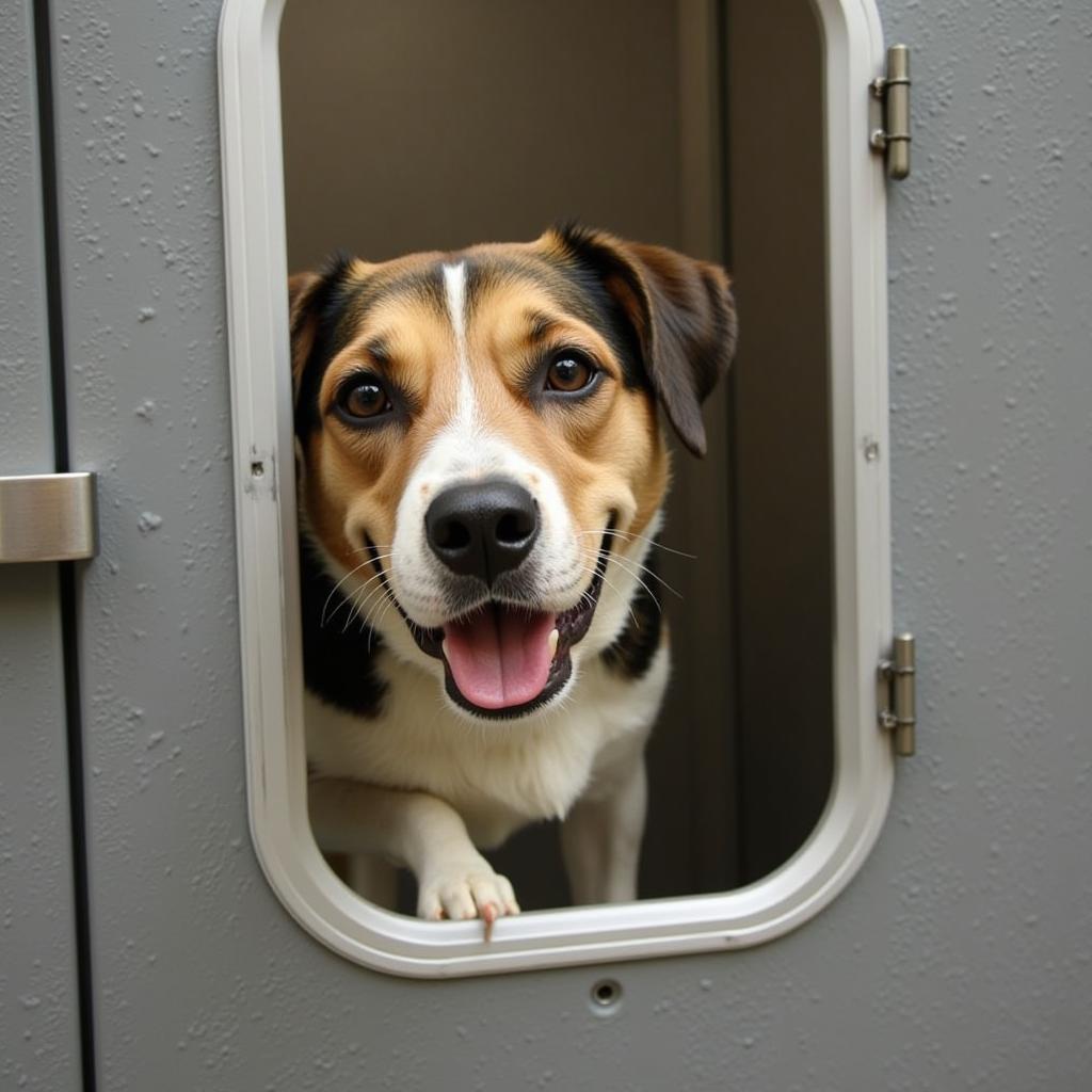 Dog awaiting adoption at Raleigh County Humane Society