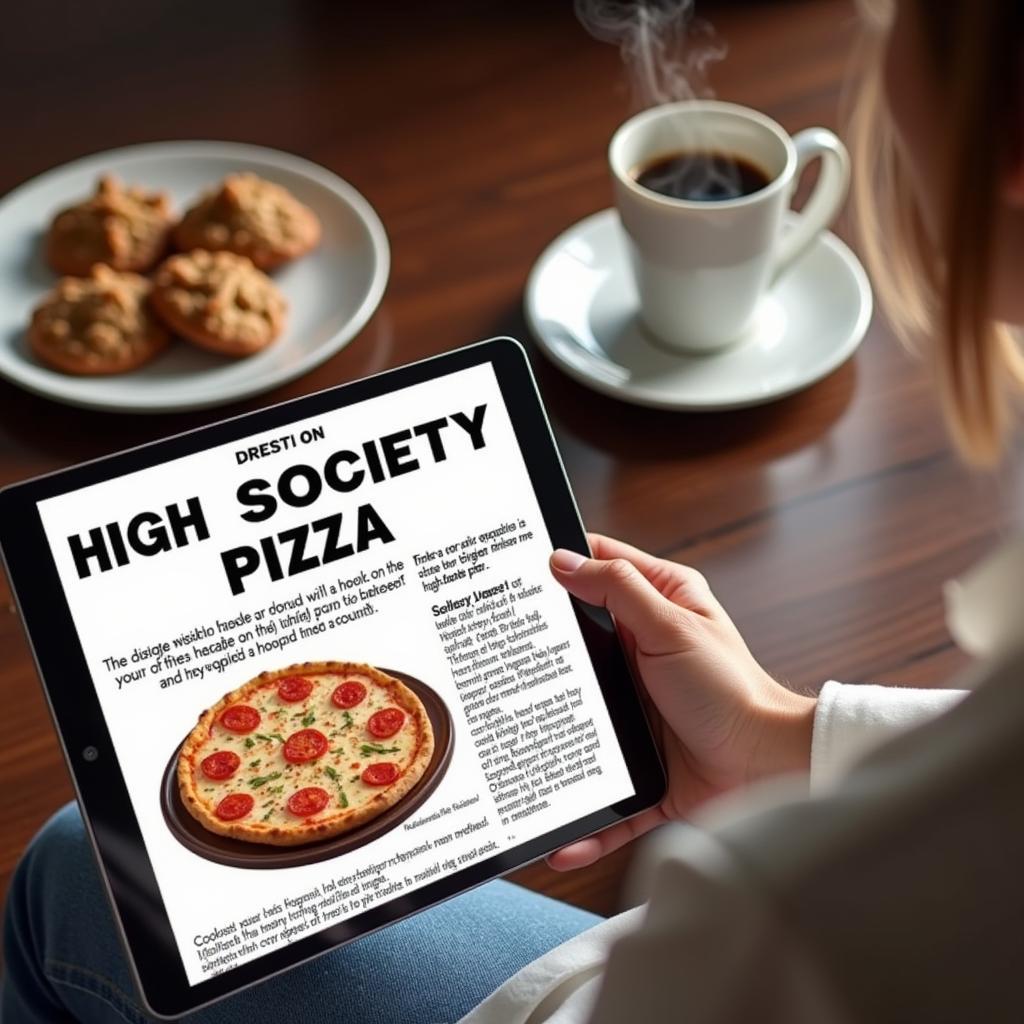 Reading a High Society Pizza Review