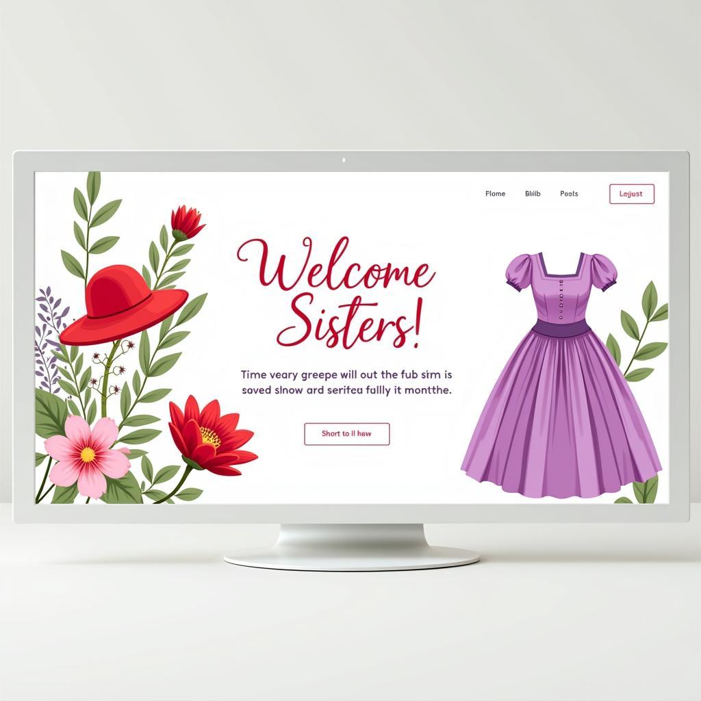 Red Hat Society Website Banner