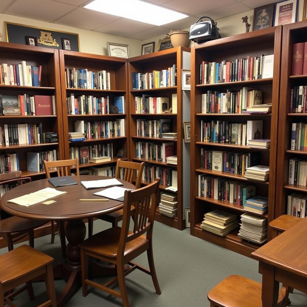 Research Library at the Historical Society