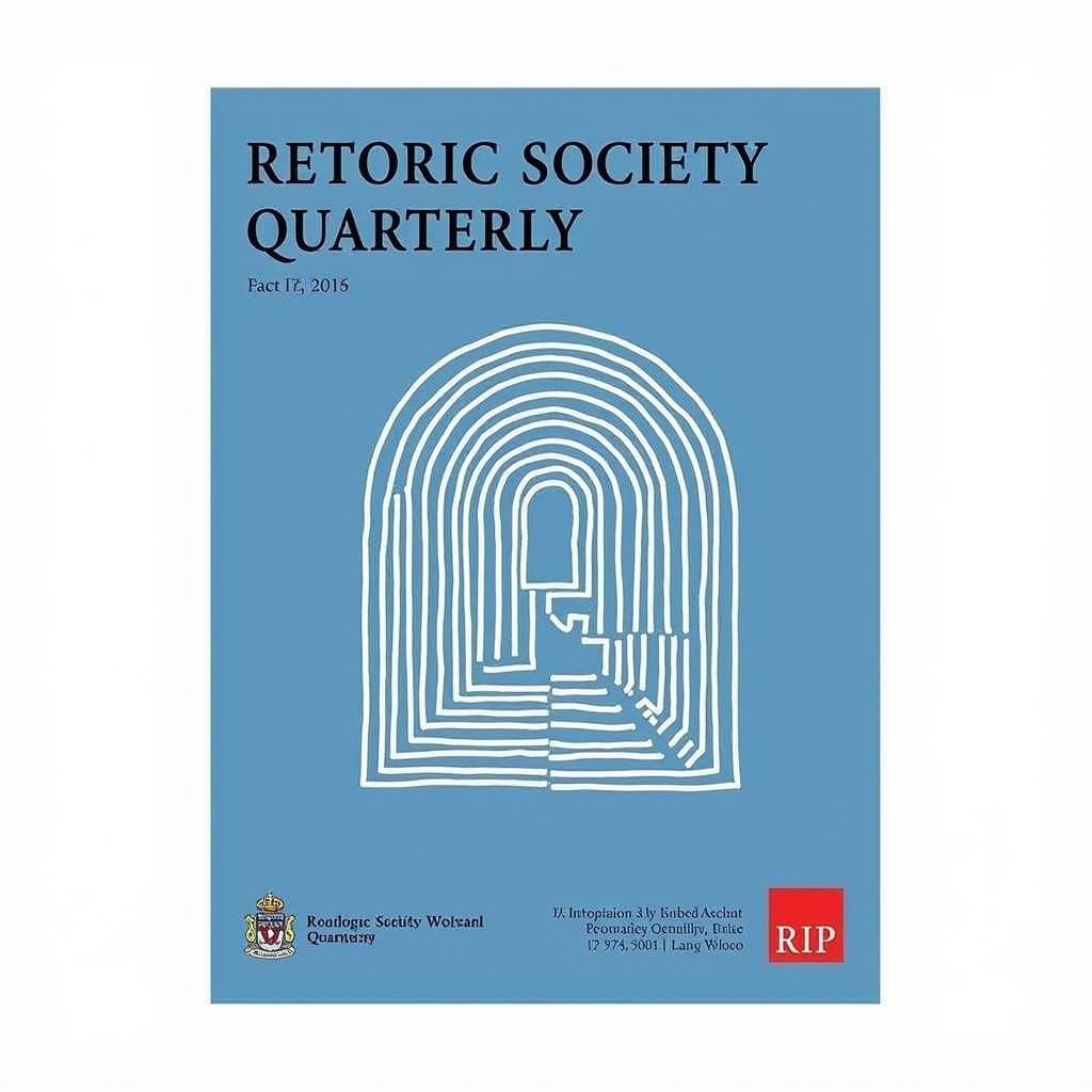 Rhetoric Society Quarterly journal cover