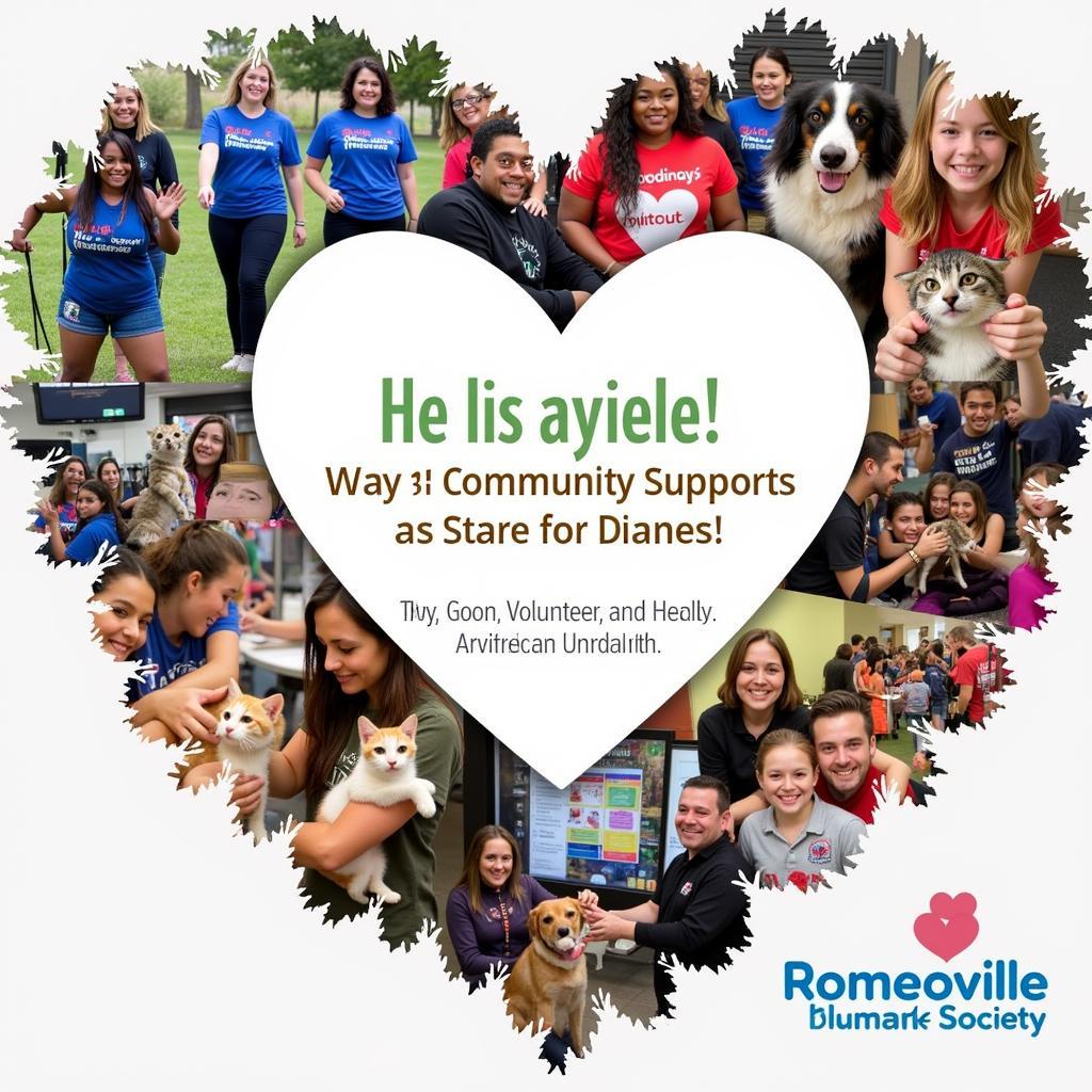 Community support at Romeoville Humane Society