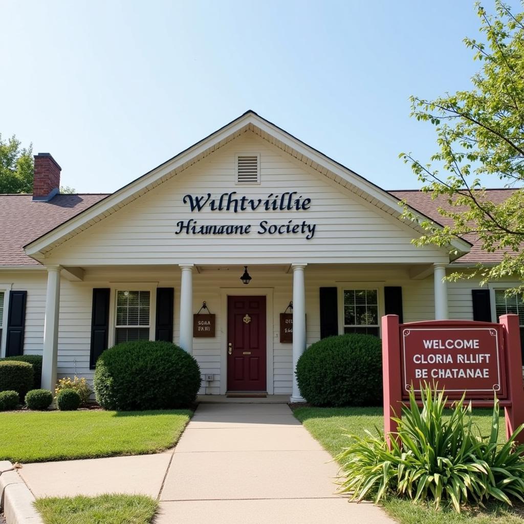 Rushville Humane Society Building exterior