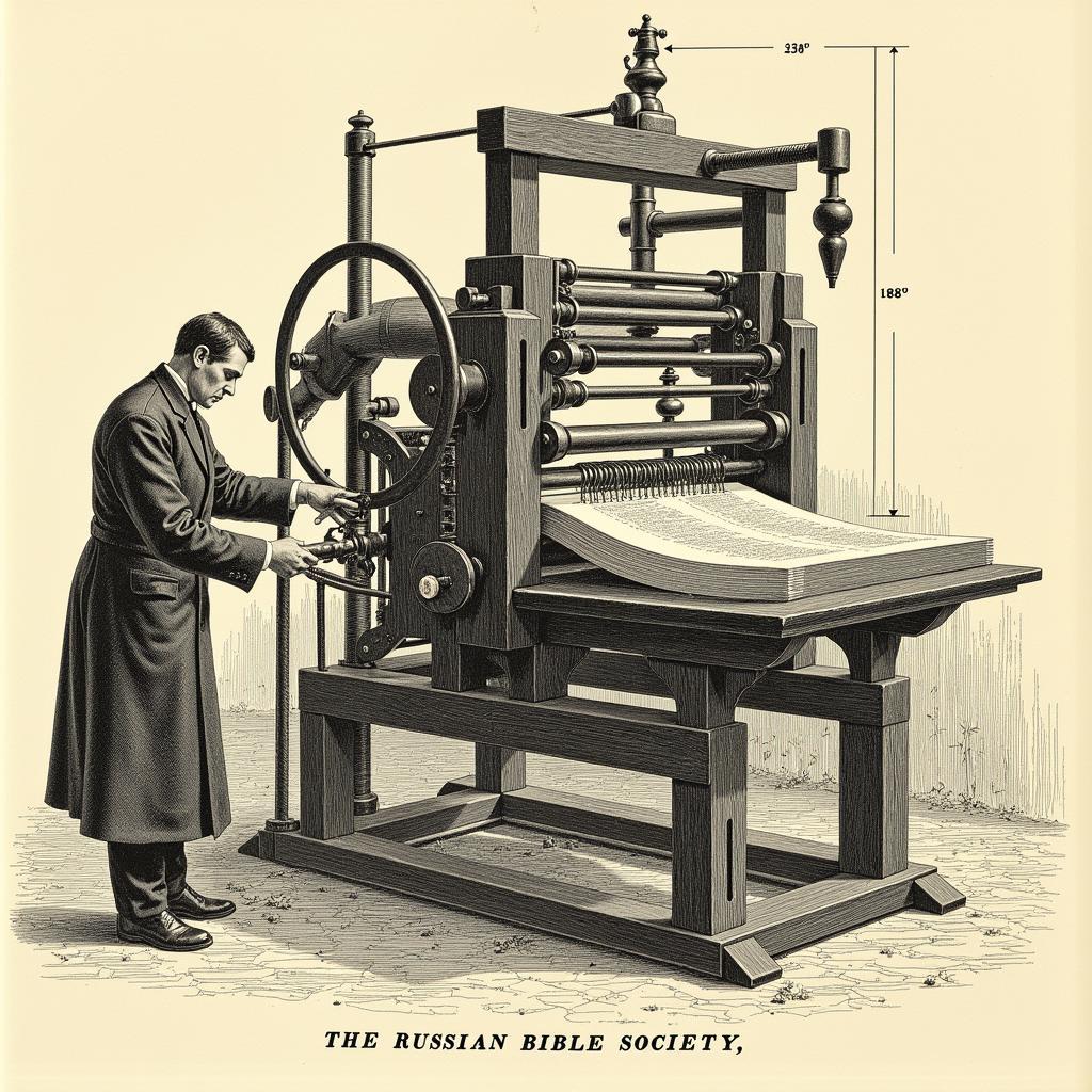 Antique Printing Press of the Russian Bible Society