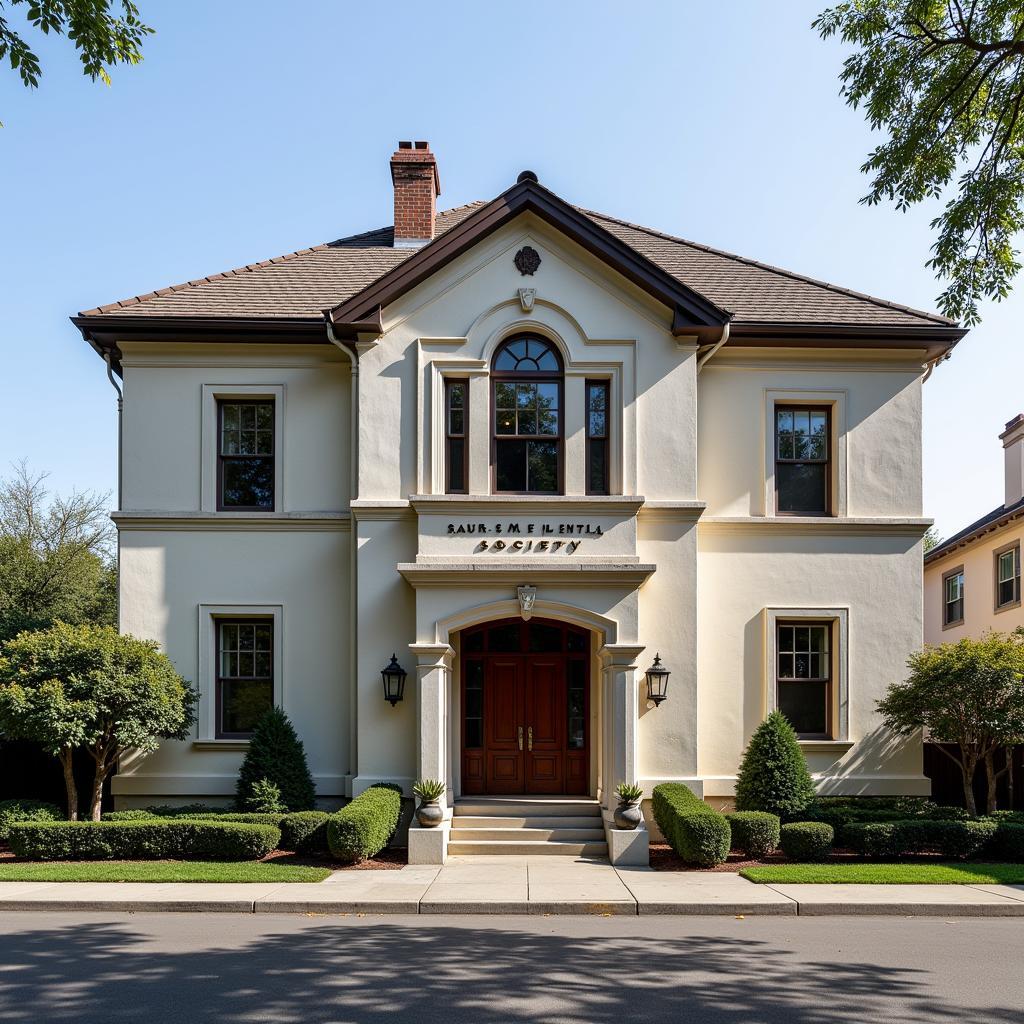 Historic Sacramento Dental Society building