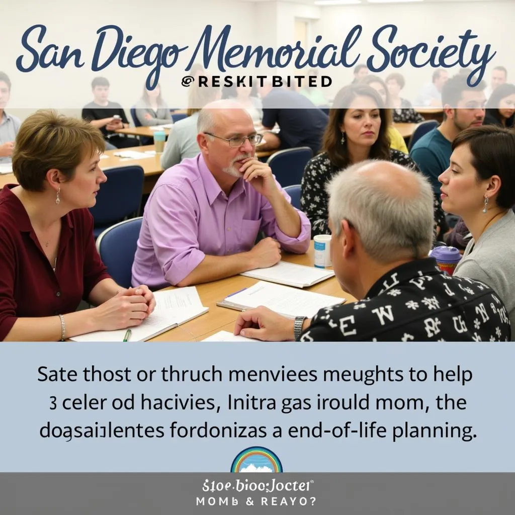 San Diego Memorial Society Meeting