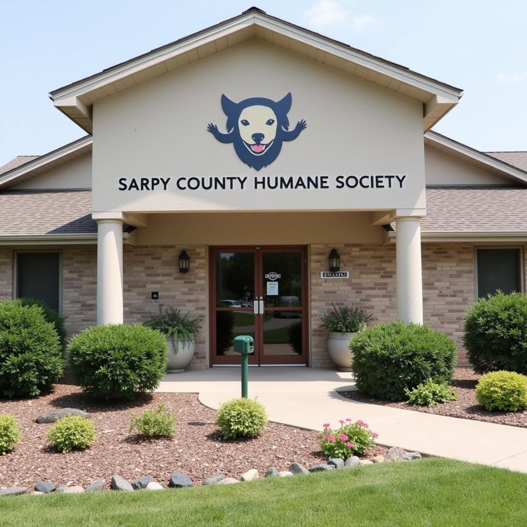 Sarpy County Humane Society building exterior