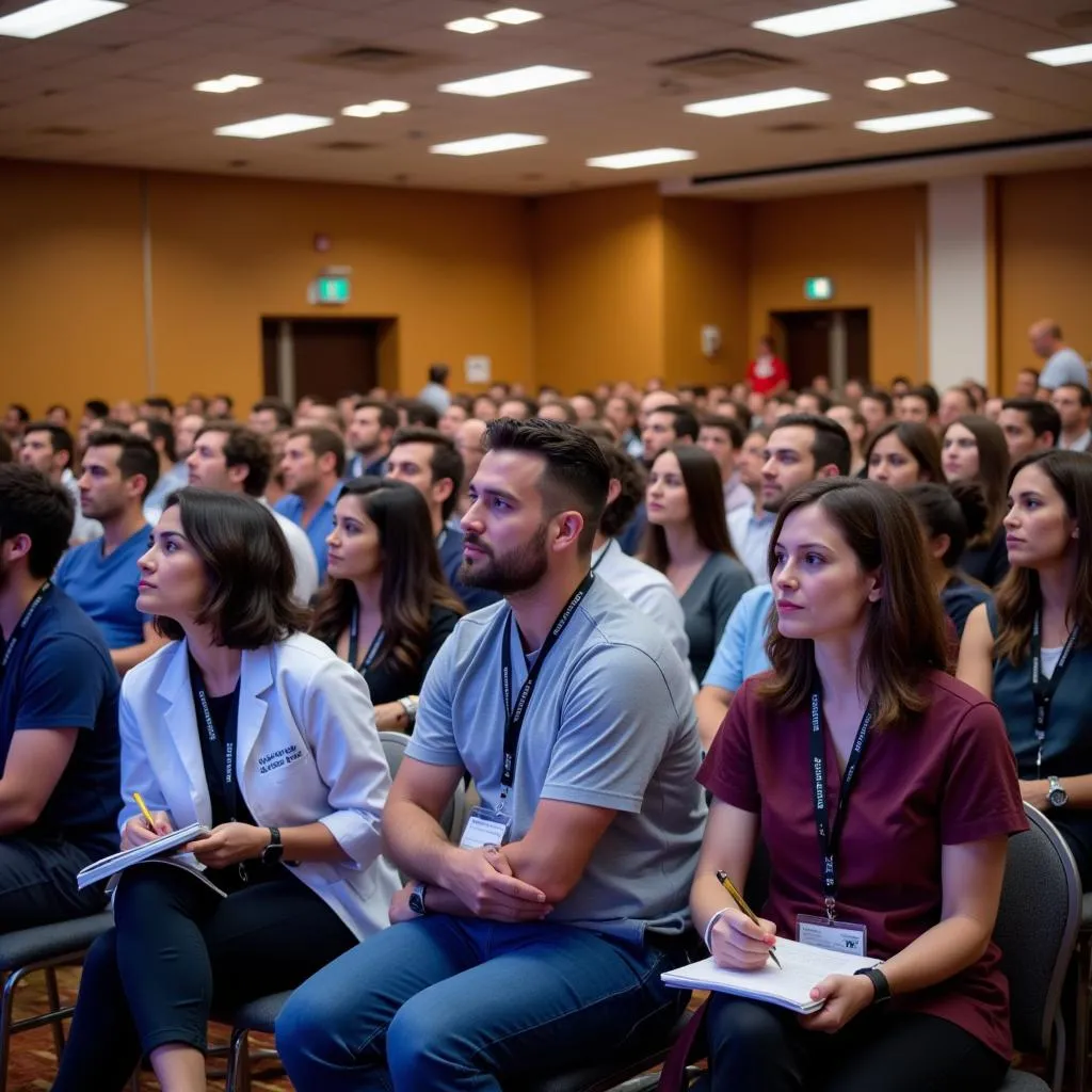 Attendees at the SCCM Conference