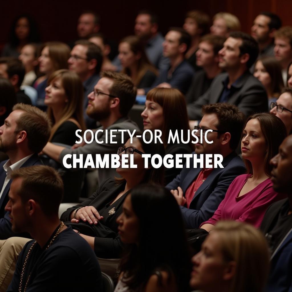 Seattle Chamber Society Audience