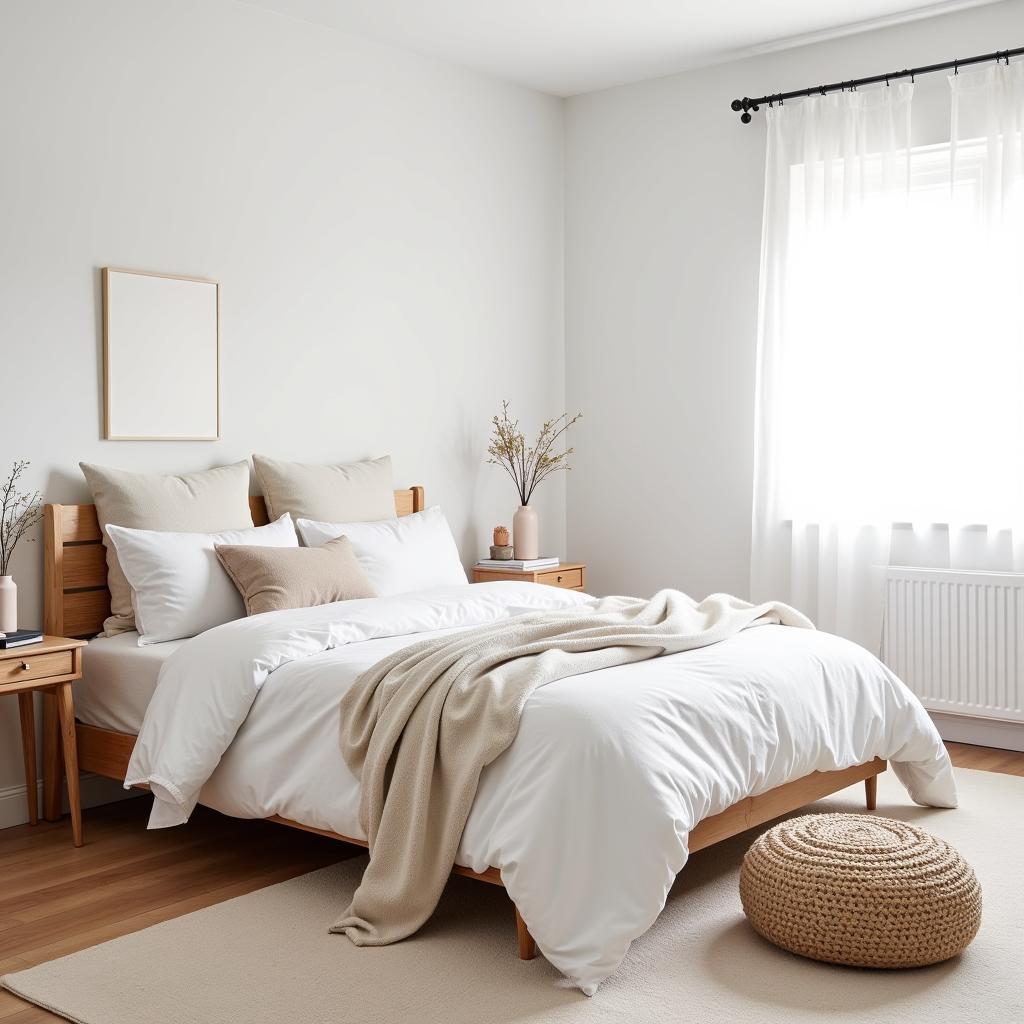 Minimalist Scandinavian Bedroom