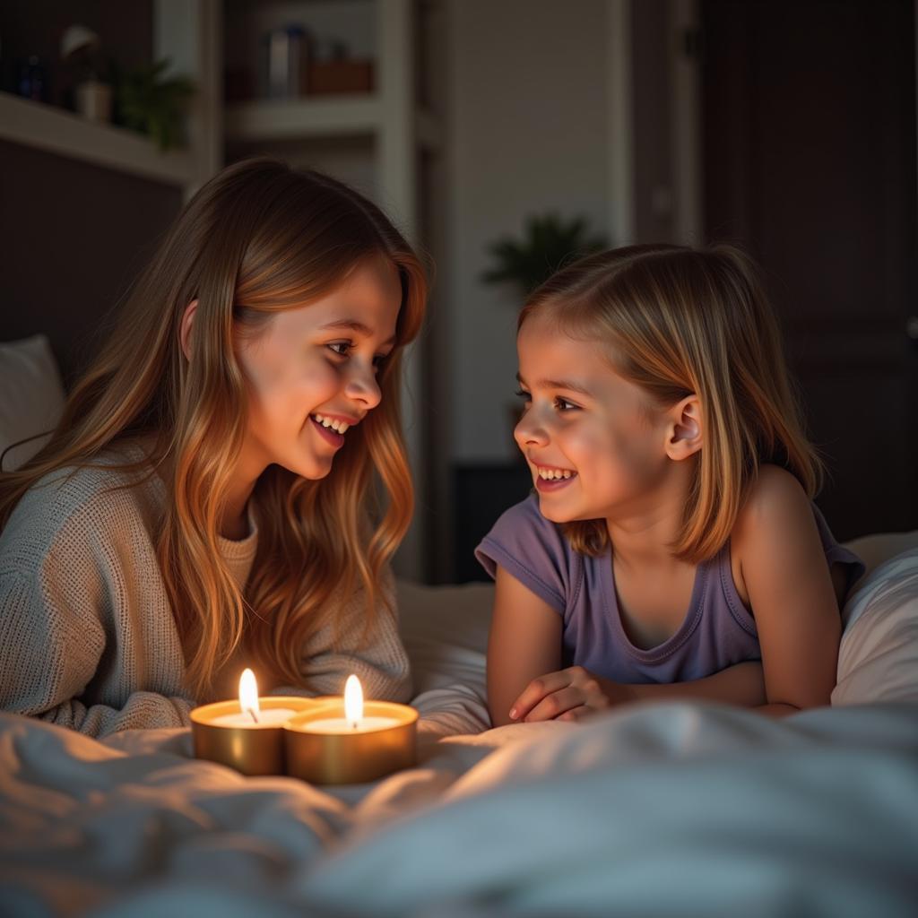 Children building lasting friendships and empathy during a sleepover