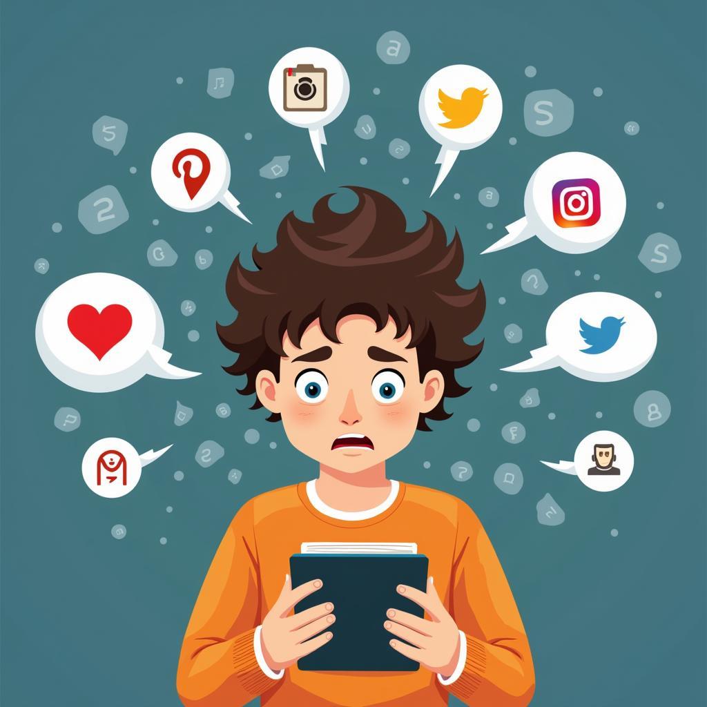 The negative impact of social media on mental well-being