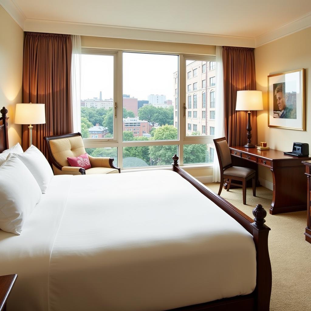 Elegant Guest Room at Society Hill Sheraton