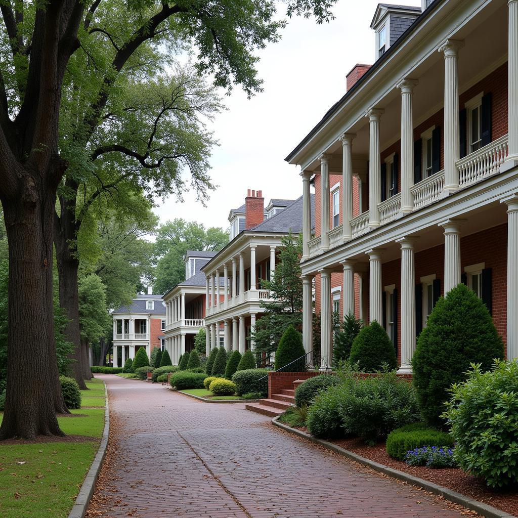 Historic District in Society Hill South Carolina