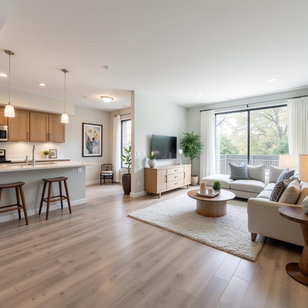 Modern Apartment Interior in Society Hill