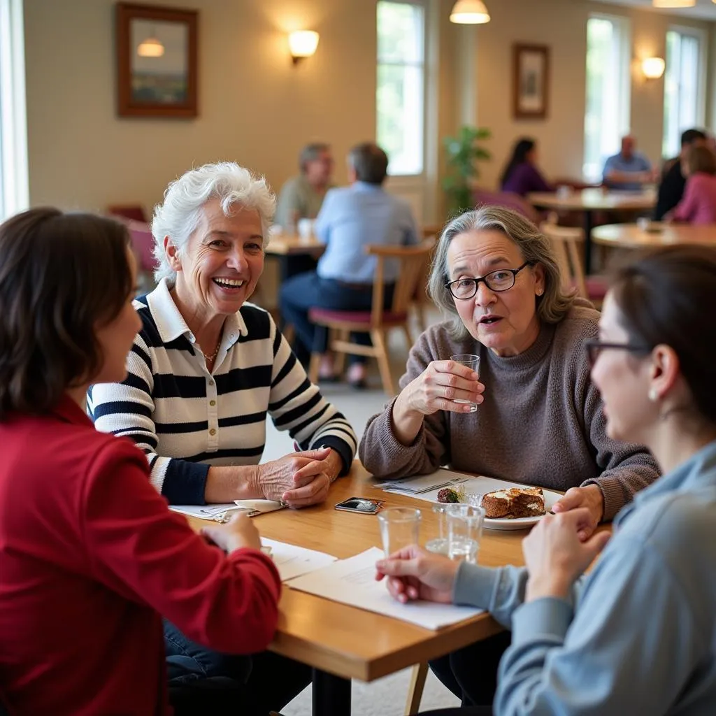 Community Gathering at Society Hill Towers