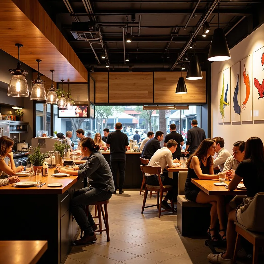 Society Kitchen interior